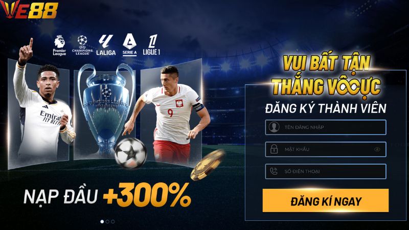 Hướng dẫn các bước đăng ký VE88 cho tân thủ